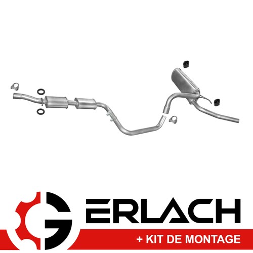 Echappement silencieux pour