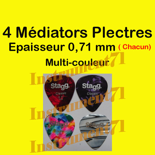 Mediators plectre pour - 4,