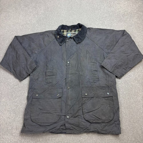 Veste cire adulte bleu - en,