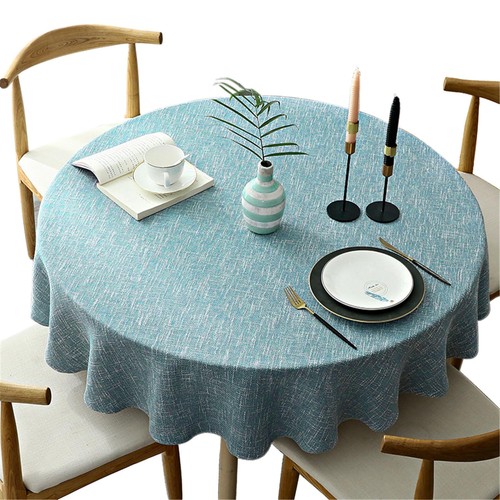 Nappe ronde lourde couleur - nappe,