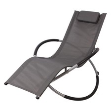 CHAISE LONGUE GRISE, RELAX DE