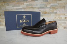 Tricker's Eu 41 Royaume-Uni 7 Mocassins Loafers Jacob Café Neuf Autrefois