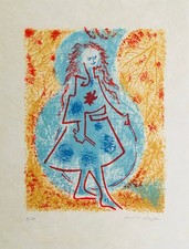 André MASSON - "A Chalk Star" - Original Lithograph Signed - (XIV)