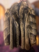 manteau de vison véritable
