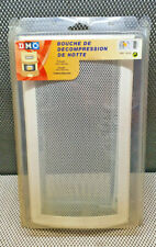 Grille de cheminée ou hotte Galbée Blanche Façade + Précadre Neuf Marque DMO