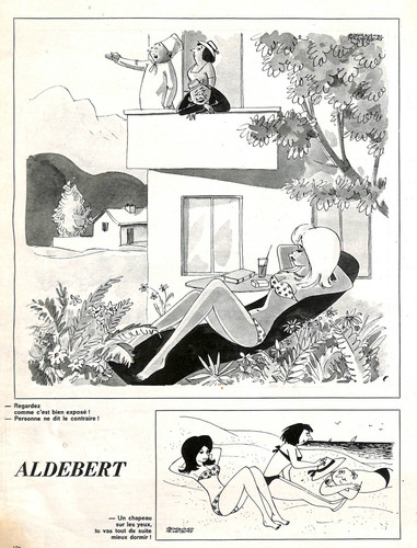 Aldebert dessins roche - /,