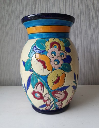 Vase art déco boch frères - déco, la