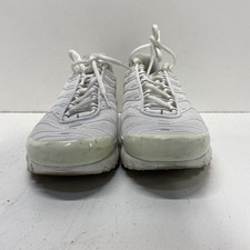 Nike Men's White Solid Mesh Sneakers TN Air DM2362 100 Size 9.5