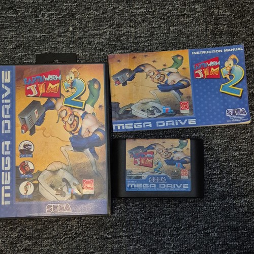 Earthworm jim sega - earthworm, (1995)
