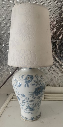 Lampe chevet porcelaine - lampe, en