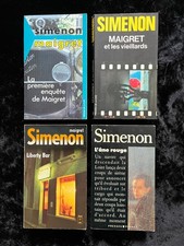 ¤ Lot 4 romans policiers - MAIGRET - Georges SIMENON
