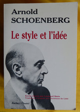 ARNOLD SCHOENBERG - LE STYLE