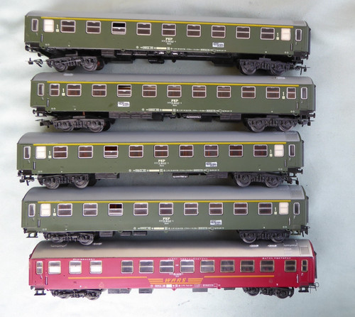 Piko lot 5 wagons - h0, de