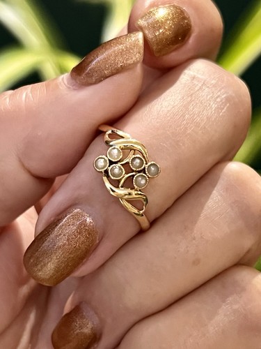 Bague ancienne 750 - ancienne, or