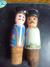 2 Ancien Bouchon En Bois