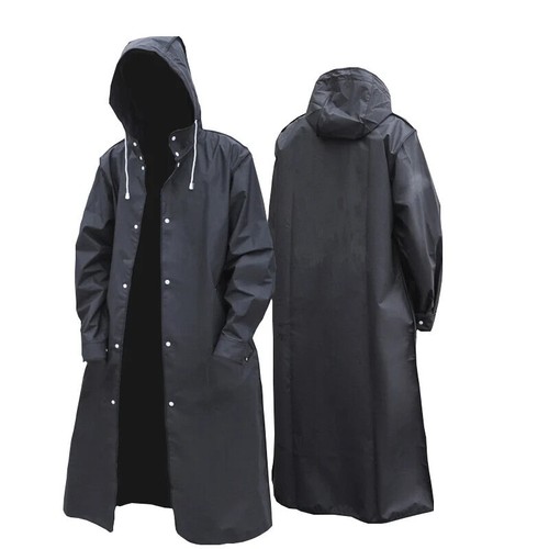 Manteau imperméable long - imperméable, À