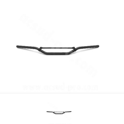 Guidon aluminium noir mat - noir,
