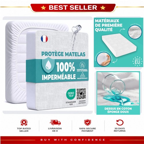 Protège matelas imperméable - protège-matelas,