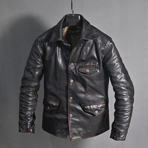 Veste cuir vachette - veste,