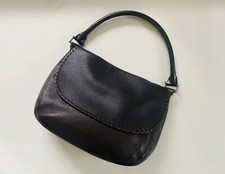 Sac à main en cuir marron