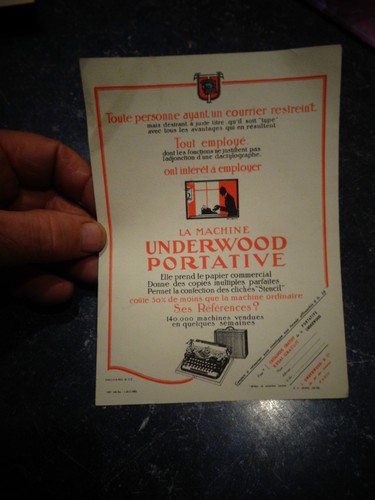 Document ancienne machine - document,