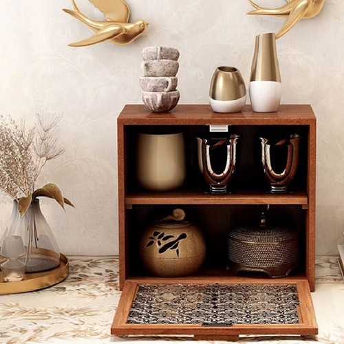 Vitrine bureau bois - vitrine, en