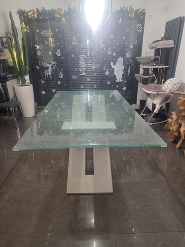 Table salle manger verre - verre, et