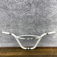 Skyway EZ-Bar BMX Handlebar White Vintage Freestyle E-Z Street Beat 80s Decal