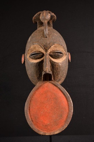 Masque africain ancien - ancien, en