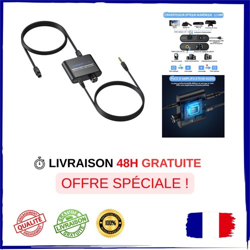 Convertisseur dac optique - convertisseur,