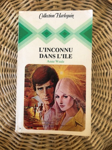 Livre harlequin inconnu - harlequin, "l'inconnu