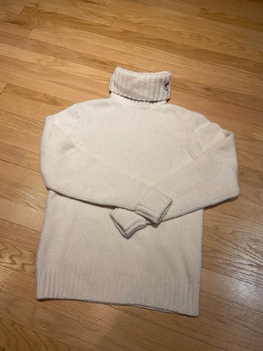 Faconnable pullover col - col, roulé