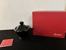 Philippe Starck Design Crystal Baccarat Covered Pot Black with Box