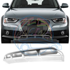 ?Stainless Steel Front Bumper Lower Spoiler Panel For Audi A4 Allroad 2013-2016