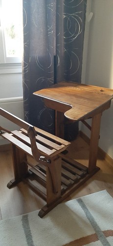 Ancien bureau écolier - bureau, d