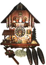 COUCOU Kuckucksuhr Chalet-Stil