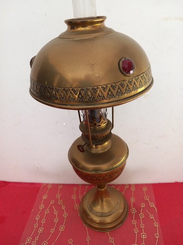 Ancienne lampe pétrole - lampe, à