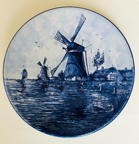 Assiette delft décor de - delft,