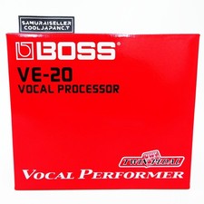 Pédale d'effet Boss VE-20 pour guitare vocale Japon NEUVE