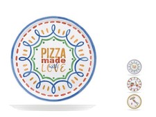 Saturnia 4 Assiettes À Pizza