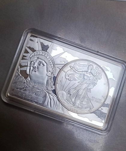 999 silver barre argent - 3, oz