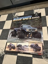 1983 Big Foot 4x4x4 Monster Truck Poster! Play Skool Advertisement Super Rare!!