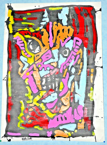 Walter scott acrylique - scott,