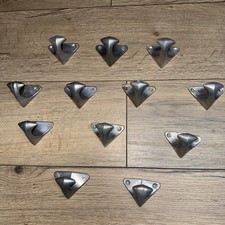 12 Antique Coat Rack Aluminum Hangers School Vintage Factory Workshop Decor Loft