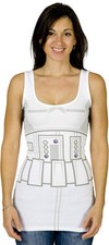 Star Wars I AM Stormtrooper Costume Licensed Junior Tank Dress Size: MEDIUM