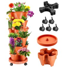 Lot de 6 Pots de Fleurs