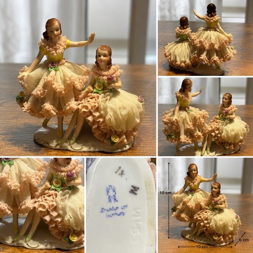 Rare figurine dresden germany - rare,