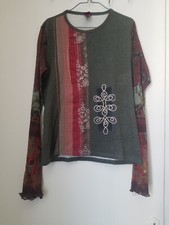 T-shirt top manche longue SAVE