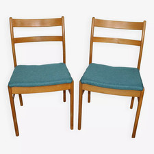  Paire de chaises en teck, années 1960