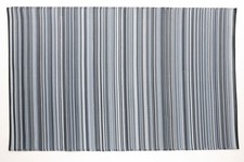 Tapis Mandy noir multicolore